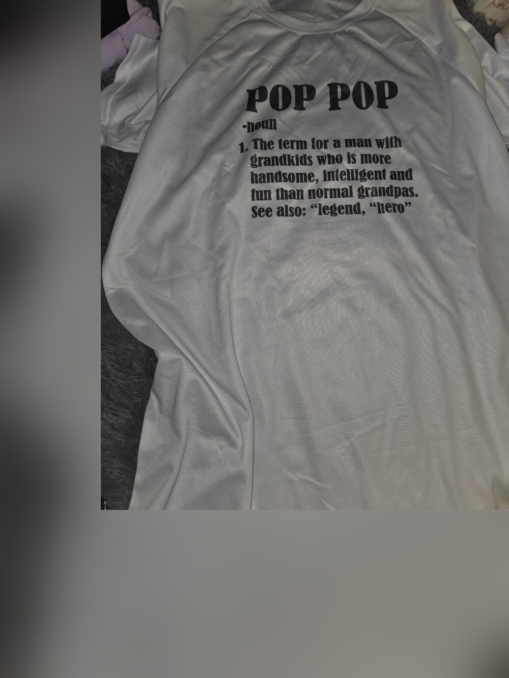 Men's White Graphic Tee with Text Print